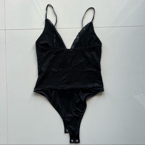 Urban Outfitters Out From Under Black Lace Bodysuit - Picture 3 of 4